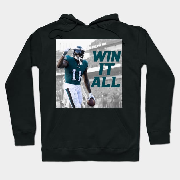 Win It All - 2022 Philadelphia Eagles Hoodie by Fishy Beats